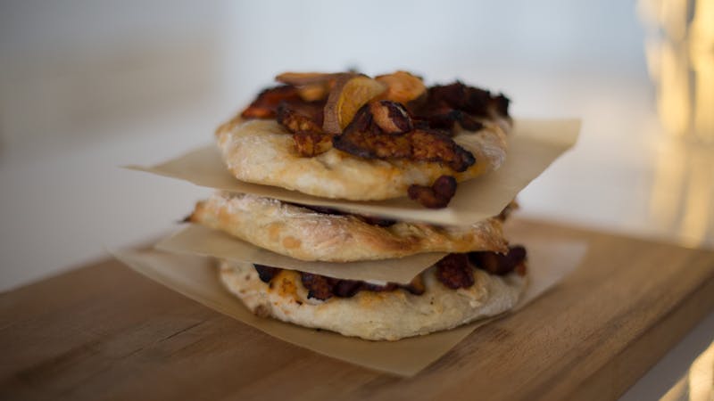 Veggie stack sandwich